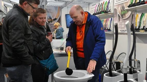 Glänzende Schuhe, glückliche Kunden