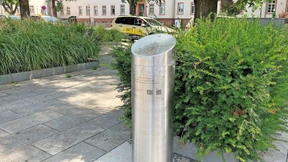 Erfrischung am Finanzamt