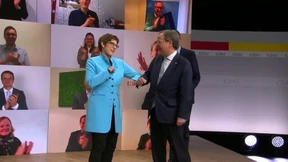 Gemischte Reaktionen auf Laschet-Wahl