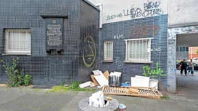 Pissoir statt Synagoge