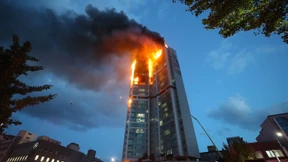 Fast 90 Leichtverletzte bei Hochhausbrand in Südkorea