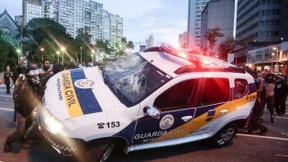 Schwere Krawalle in São Paulo 