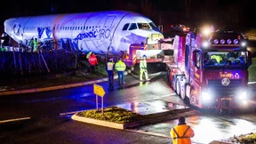 Wenn der Airbus im Kreisverkehr stecken bleibt