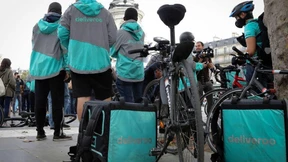Deliveroo riskiert einen platten Reifen