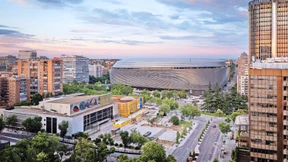 Das Bernabéu hat jetzt eine futuristische Edelstahlkarosserie