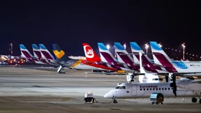 Warnstreik am Flughafen Düsseldorf