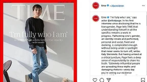 Elliot Page auf dem „Time“-Cover