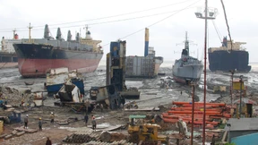 Ein Friedhof am Meer