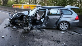 A5 nach Geisterfahrer-Unfall gesperrt