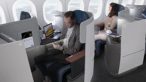 Neue Business Class der Lufthansa bietet mehr Privatsphäre