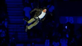 Ein spektakulärer Stunt und ganz viel Rockmusik