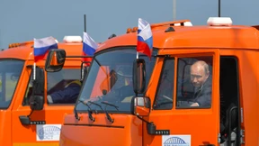 Putin fährt auf die Krim