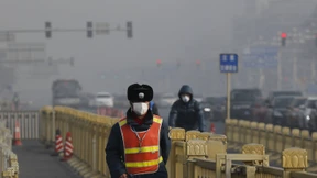 Ein Ring aus Bäumen soll den Smog in Peking stoppen