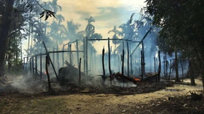 Verbrannte Erde im Land der Rohingya
