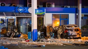 Mann löst bei Fahrerflucht Tankstellenbrand aus