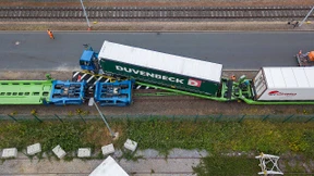 Autozug für Lastwagen soll Klima schützen