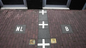 Corona-Grenze spaltet einen Ort