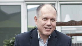 Ein Berater in der Datenwolke