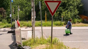 Eine Grenze, wo keine mehr war