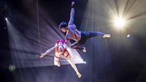 Furiose Show am Fliegenden Mast