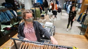 Ohne Maske einkaufen in Hamburg