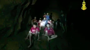 Der Moment der Rettung im Video