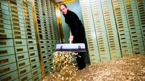 Einmal wie Dagobert Duck im Geld baden