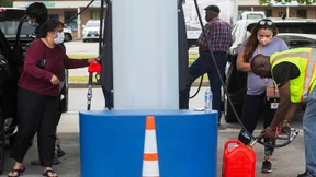 Benzinknappheit in den USA