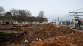 Pflasterarbeiten sind das Letzte