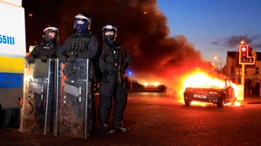 Polizei setzt Wasserwerfer und Gummigeschosse ein