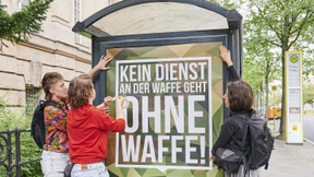 Durchsuchung nach Adbusting-Aktion war rechtswidrig