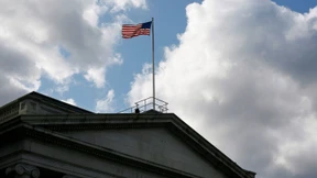 Gewitterwolken über Washington