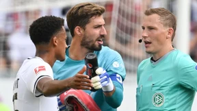 Frankfurter VAR-Frust bei 1:1 gegen Köln
