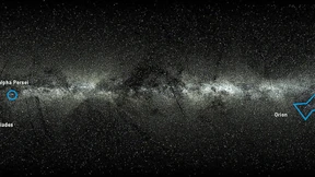 Der Nachthimmel in ferner Zukunft