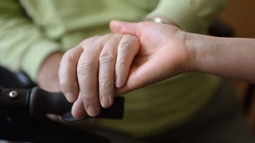 Wie eine Drainage auf der Haut