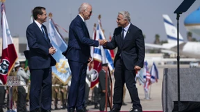 Biden mit israelischem Regierungschef Lapid zusammengetroffen