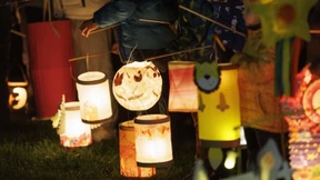 So zaubern Sie in fünf Minuten eine Martinslaterne