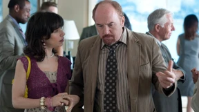 Komiker an der Schreibmaschine