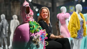 Modedesignerin wirbt für Jogginghose mit High-Heels