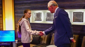 Prinz Charles trifft Greta Thunberg