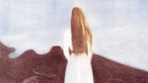 Munchs junge Frau, mit Glaser-Provenienz