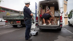 Chaos auf der Ladefläche