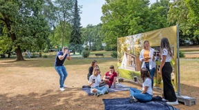 Freiluftlokal für den Kurpark