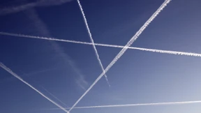 Flugzeugstau am deutschen Himmel