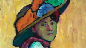 Zur Palette wird hier der Hut: Gabriele Münters Bildnis Marianne von Werefkins