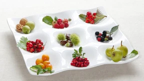 Ein Bucheckern-Herbst-Salat