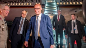 Merz zu Gesprächen mit Trump eingetroffen