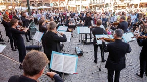 Brahms und Strauss auf dem Römerberg