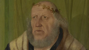 Altdeutsches Porträt restituiert