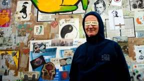 Yogis in Sicht, Street-Art voraus  